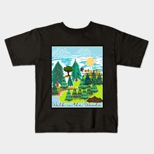 Walk in the Woods Kids T-Shirt